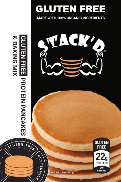 Stack'd Protein Pancakes