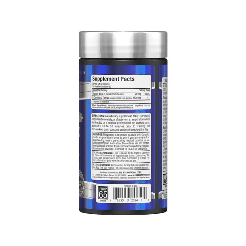 L-Carnitine Tartrate NutriWolf Supplements L-Carnitine Tartrate NutriWolf Supplements